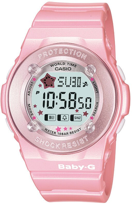Casio Bg-1300Pp-4Dr Baby-G Kadın Kol Saati