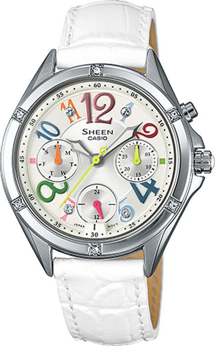 Casio She-3031L-7Audr Sheen Kadın Kol Saati