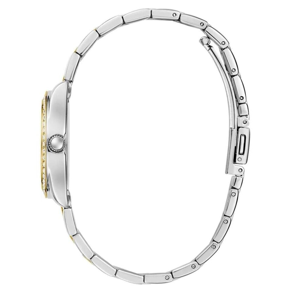 Guess GUGW0841L2 Quartz Çelik Gri Altın Rengi 30 Mm Kadın Kol Saati