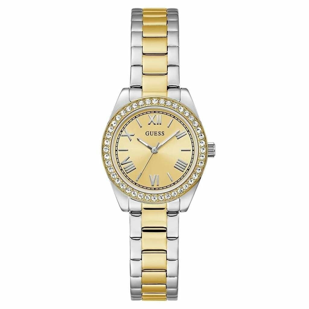 Guess GUGW0841L2 Quartz Çelik Gri Altın Rengi 30 Mm Kadın Kol Saati