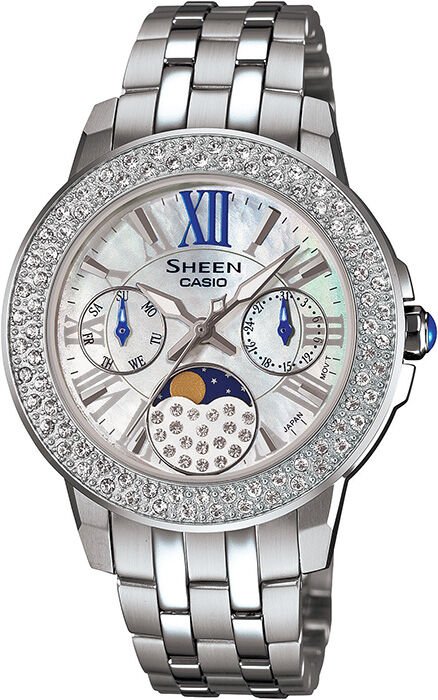 Casio She-3506D-7Audr Sheen Kadın Kol Saati