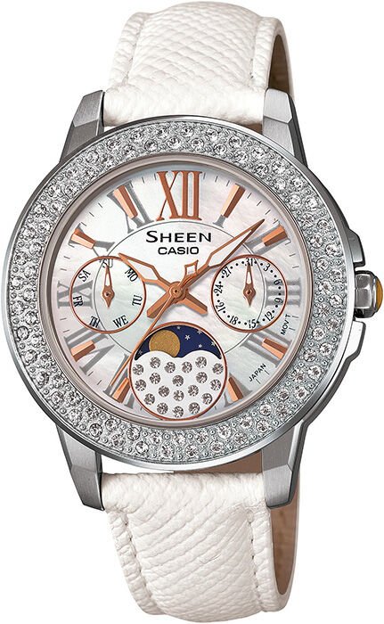 Casio She-3506L-7Audr Sheen Kadın Kol Saati