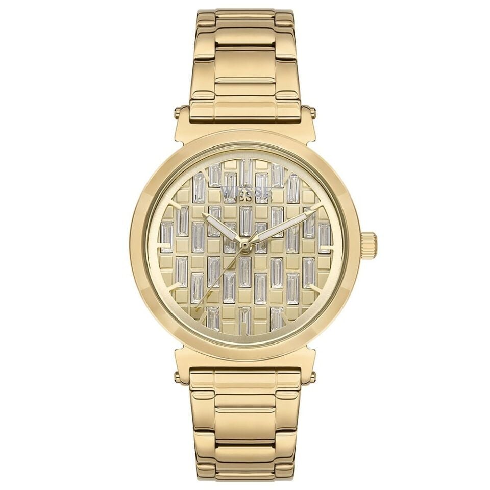 Wesse WWL109803 Quartz Çelik Altın Rengi 38 Mm Kadın Kol Saati