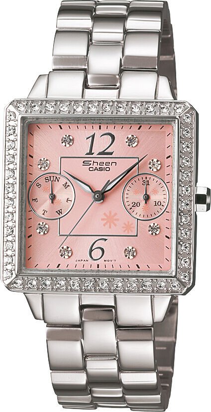 Casio Shn-3005D-4A1Dr Sheen Kadın Kol Saati