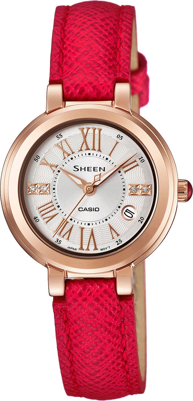 Casio She-4029Pgl-7Audr Sheen Kadın Kol Saati