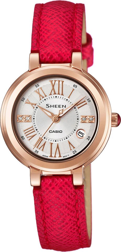 Casio She-4029Pgl-7Audr Sheen Kadın Kol Saati
