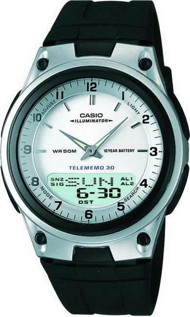 Casio Aw-80-7Avdf Analog Digital Combination Erkek Kol Saati