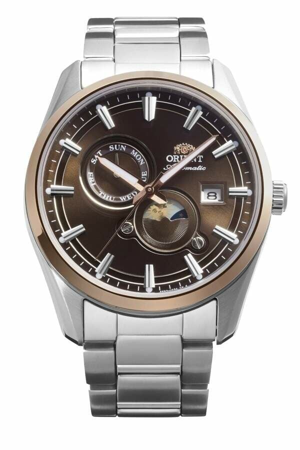 Orient RA-AK0313Y30B Otomatik Gri Kahverengi Kadran Safir 42 Mm Erkek Kol Saati