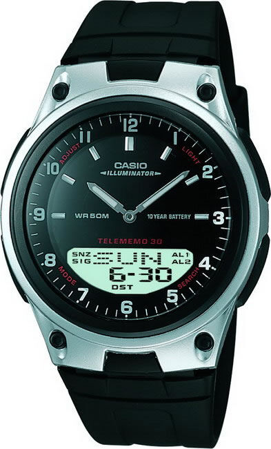 Casio AW-80-1AVDF Analog Digital Combination Erkek Kol Saati