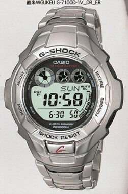 Casio G-7100D-1Vdr G-Shock Erkek Kol Saati