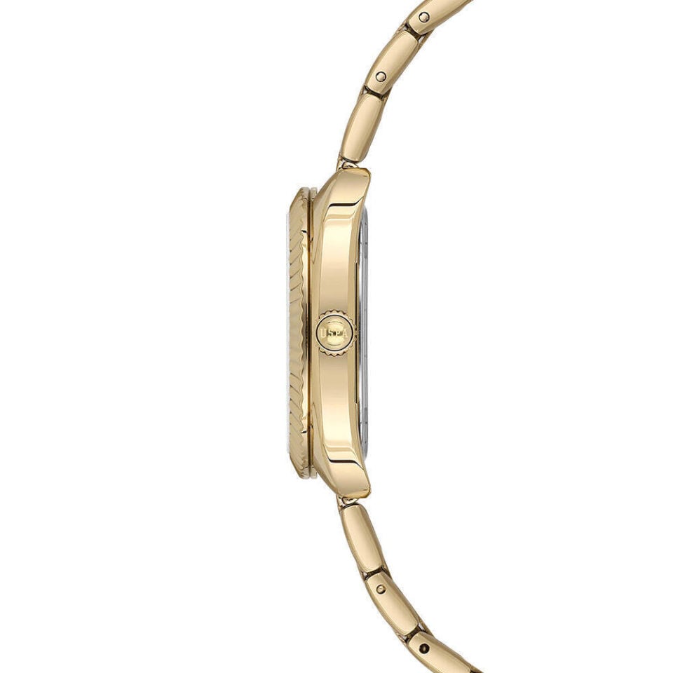 U.s. Polo Assn. USPA2143-04 Quartz Çelik Altın Rengi Gri Kadran 28X33 Mm Kadın Kol Saati