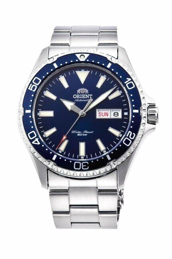 Orient RA-AA0002L39B Kurmalı Otomatik Çelik Gri Lacivert Kadran 20 Atm 43 Mm Erkek Kol Saati