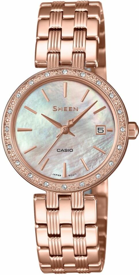 Casio She-4060Pg-4Audf Sheen Kadın Kol Saati