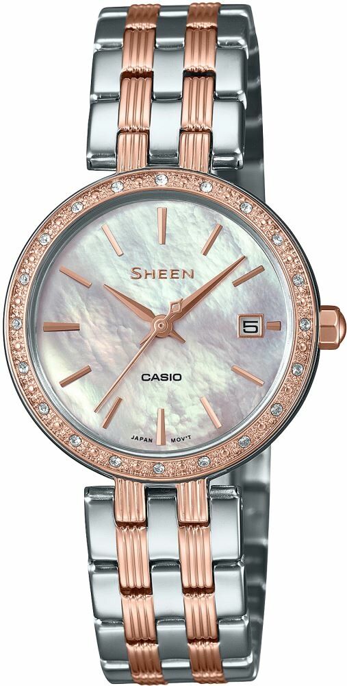 Casio She-4060Sg-7Audf Sheen Kadın Kol Saati