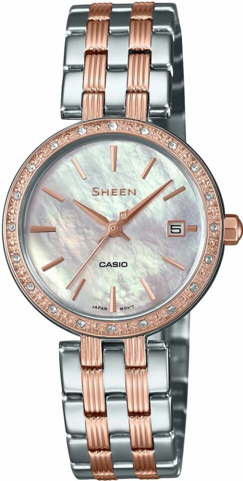 Casio She-4060Sg-7Audf Sheen Kadın Kol Saati