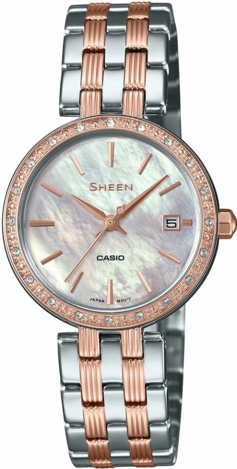 Casio She-4060Sg-7Audf Sheen Kadın Kol Saati