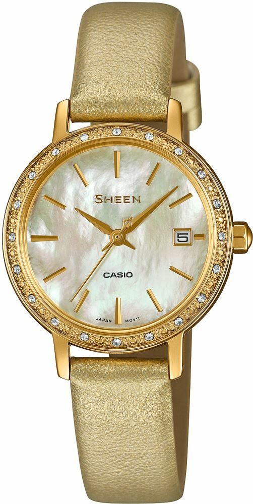Casio She-4060Gl-9Audf Sheen Kadın Kol Saati