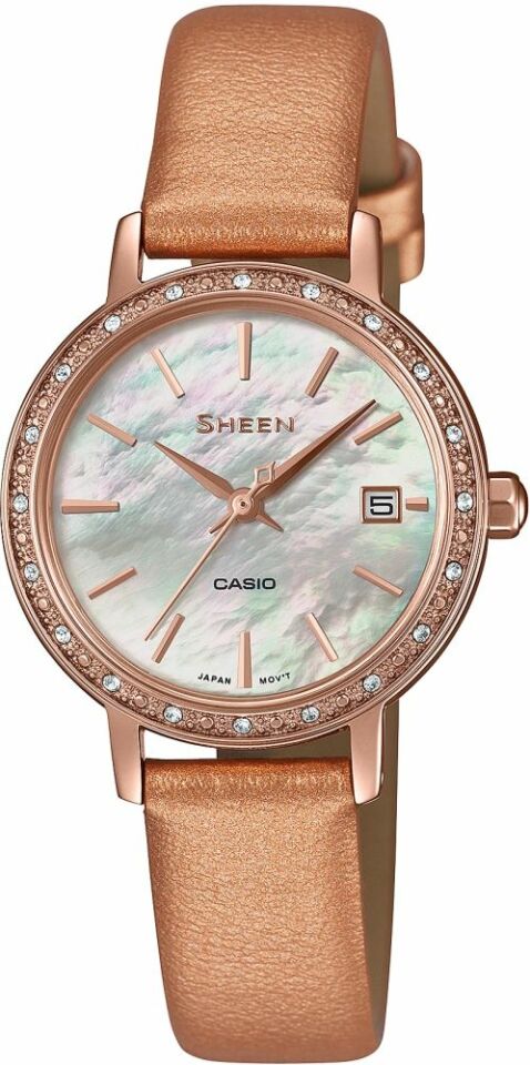 Casio She-4060Pgl-4Audf Sheen Kadın Kol Saati