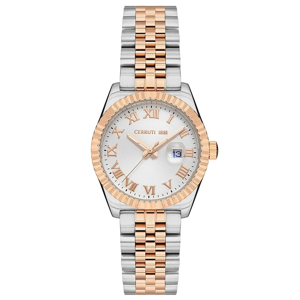 Cerruti1881 Cıwlg0037904 Quartz Çelik Rose/Gri 31 Mm Kadın Kol Saati