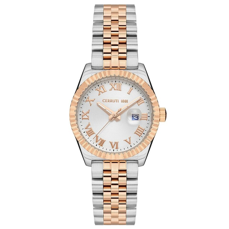 Cerruti1881 CIWLG0037904 Quartz Çelik Rose/Gri 31 Mm Kadın Kol Saati