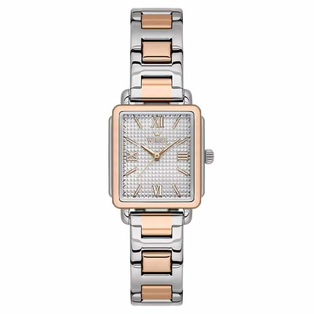Wesse WWL114902 Quartz Çelik Gri Rosegold 25X35 Mm Kadın Kol Saati