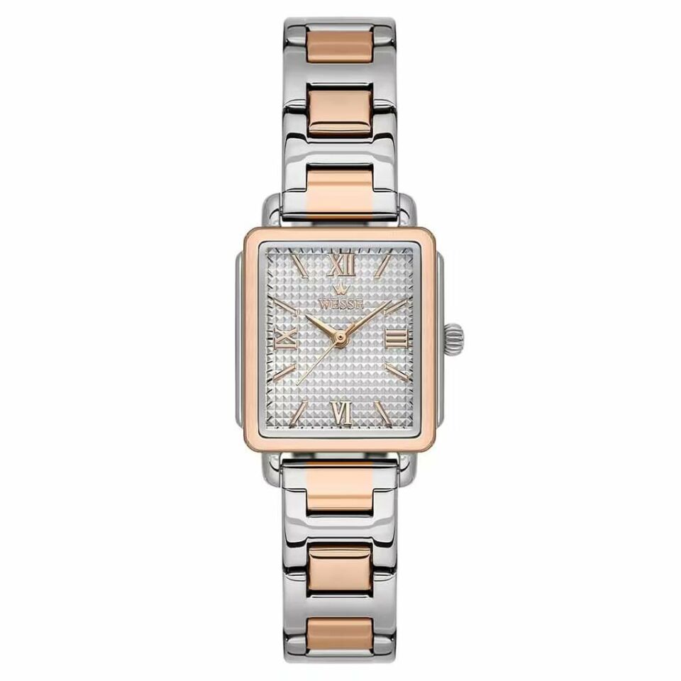 Wesse WWL114902 Quartz Çelik Gri Rosegold 25X35 Mm Kadın Kol Saati