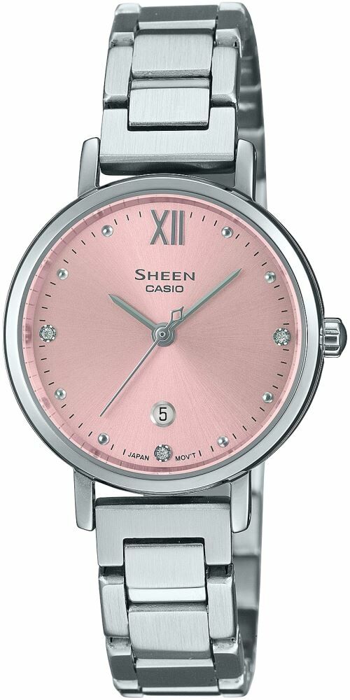 Casio She-4540D-4Audf Sheen Kadın Kol Saati