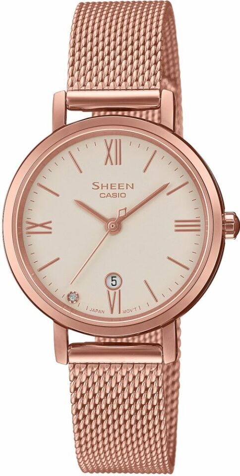 Casio She-4540Cgm-4Audf Sheen Kadın Kol Saati