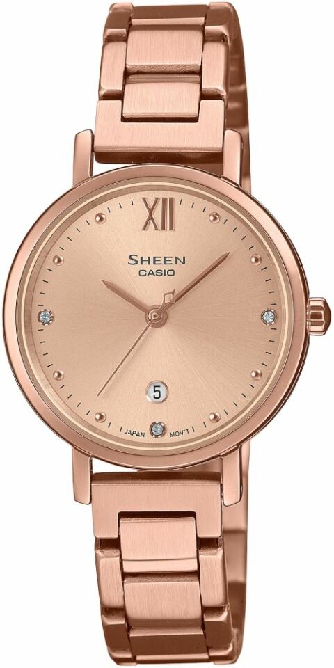 Casio She-4540Pg-4Audf Sheen Kadın Kol Saati