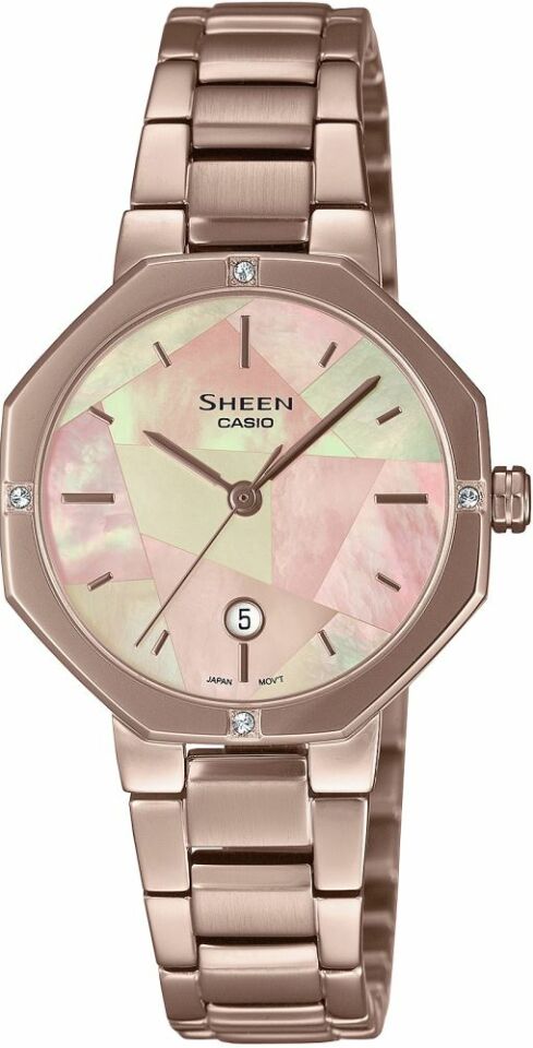 Casio She-4543Cg-4Audf Sheen Kadın Kol Saati