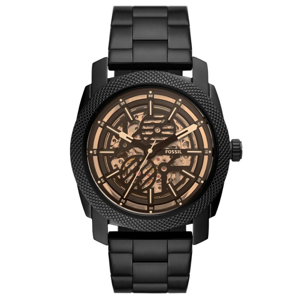 Fossil FME3253 Otomatik Çelik Siyah 45 Mm Erkek Kol Saati