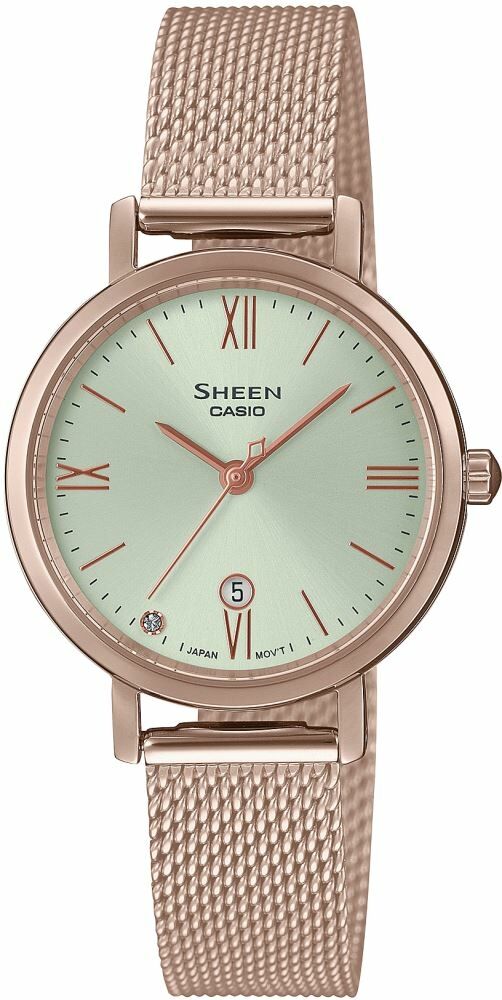 Casio She-4540Cm-3Audf Sheen Kadın Kol Saati