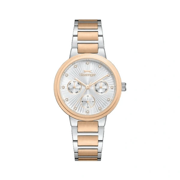 Slazenger SL.09.2466.4.04 Quartz Çelik Rose/Gri 33 Mm Kadın Kol Saati