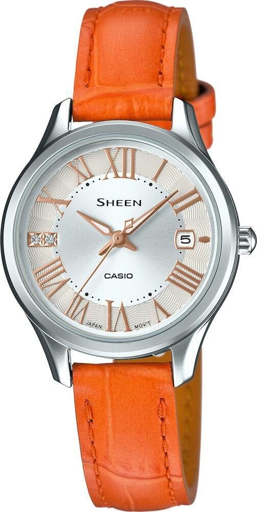 Casio She-4050L-7Audr Sheen Kadın Kol Saati
