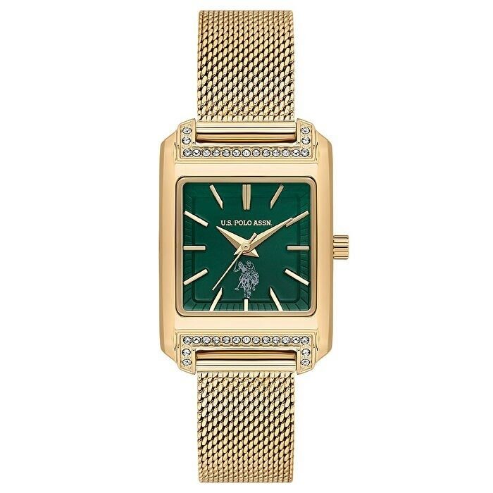 U.s. Polo Assn. USPA2073-01 Quartz Hasır 24X36 Mm Altın Kadın Kol Saati