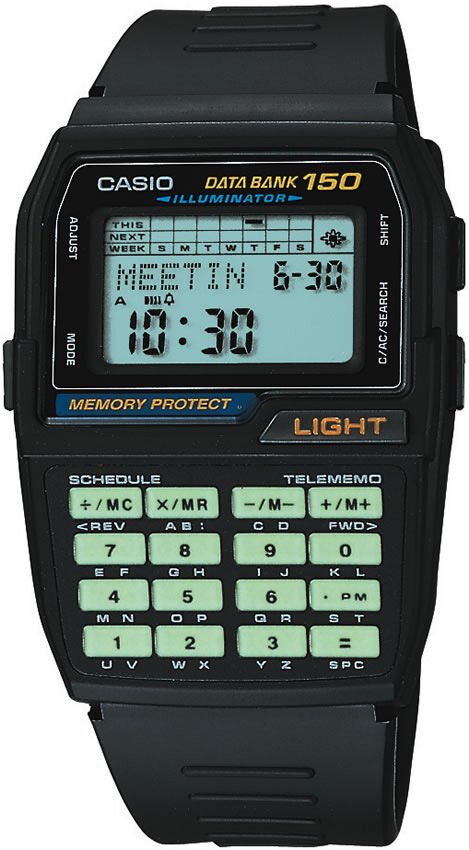 Casio Dbc-150B-1Q Databank Erkek Kol Saati