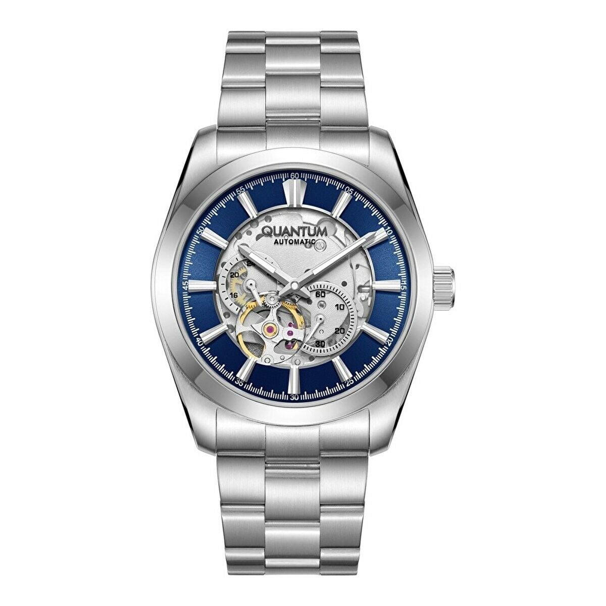 Quantum QMG1132B.390 Otomatik Çelik Gri Safir 10 Atm 41 Mm Erkek Kol Saati