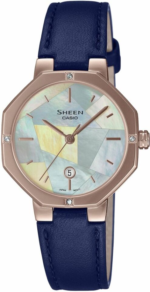 Casio She-4543Cgl-2Audf Sheen Kadın Kol Saati