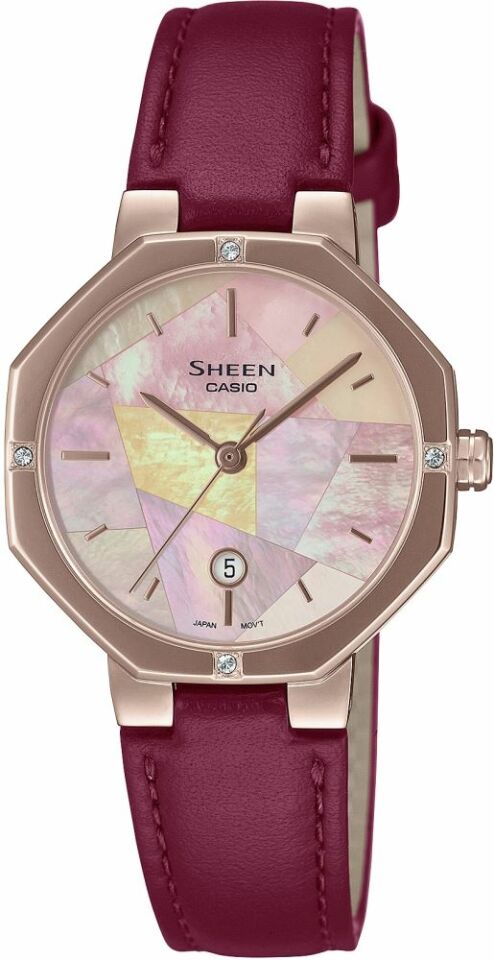 Casio She-4543Cgl-4Audf Sheen Kadın Kol Saati