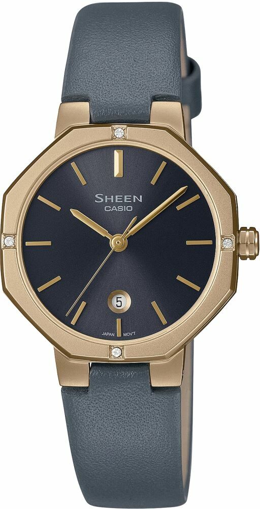 Casio She-4543Gl-8Audf Sheen Kadın Kol Saati