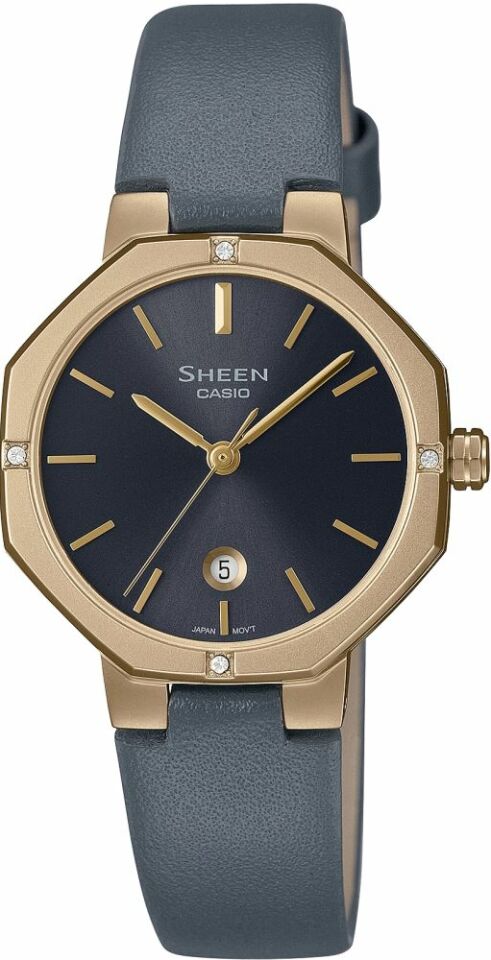 Casio She-4543Gl-8Audf Sheen Kadın Kol Saati