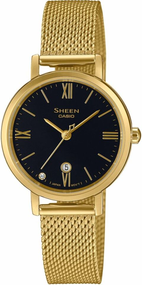 Casio She-4540Gm-1Audf Sheen Kadın Kol Saati