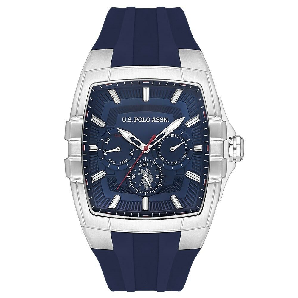U.s. Polo Assn. USPA1093-01 Quartz Silikon Lacivert 41 Mm Erkek Kol Saati