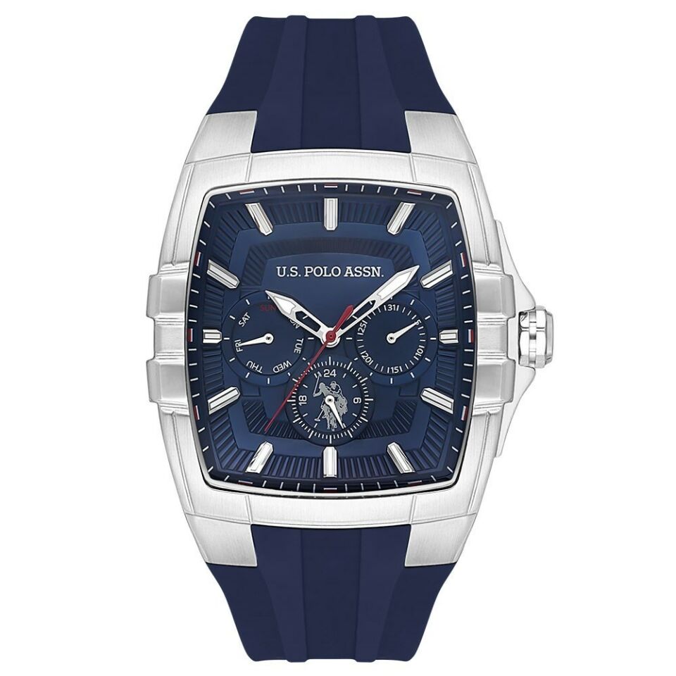 U.s. Polo Assn. USPA1093-01 Quartz Silikon Lacivert 41 Mm Erkek Kol Saati