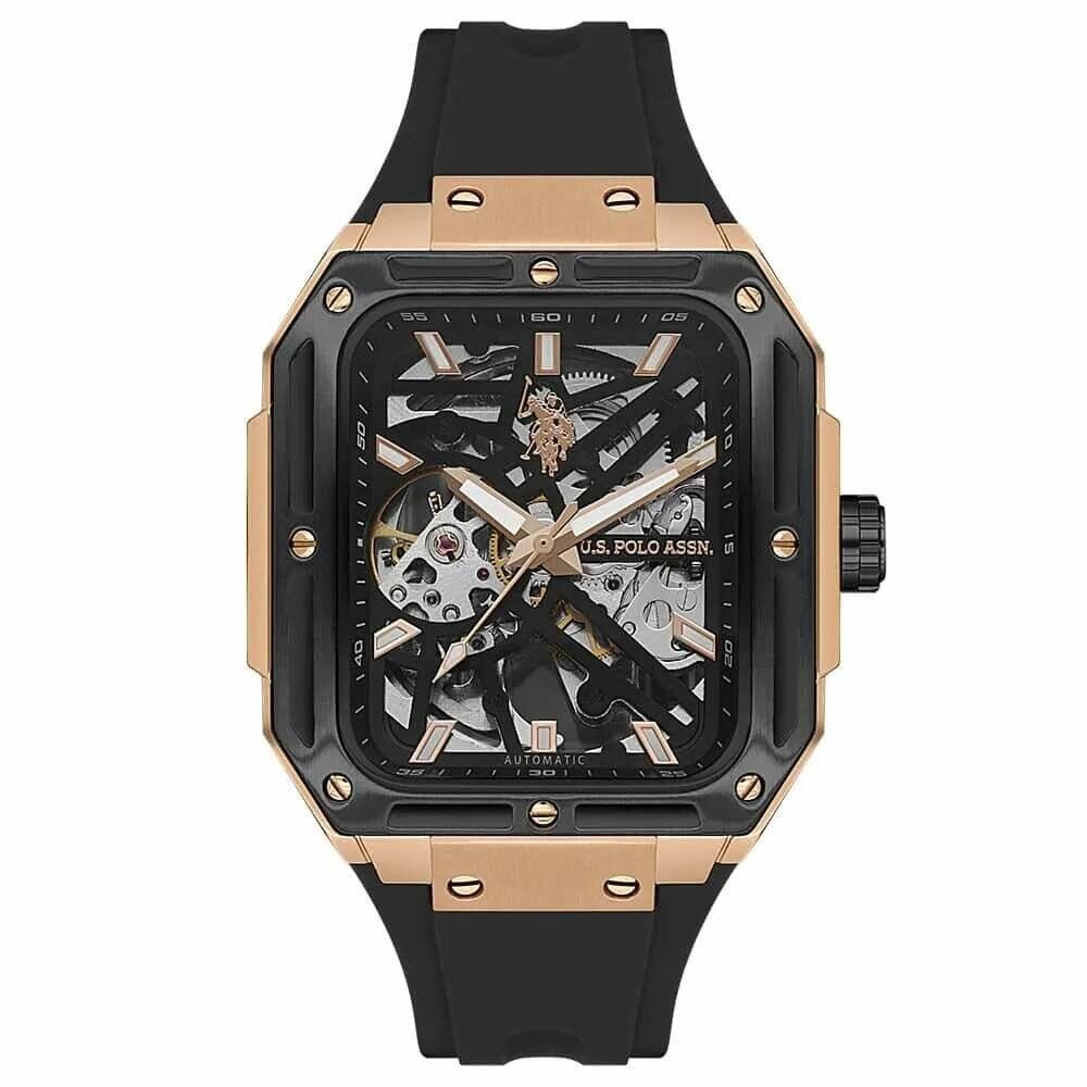 U.s. Polo Assn. USPA1122-05 Quartz Silikon Siyah Erkek Kol Saati