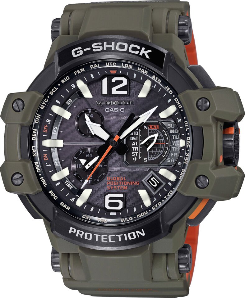 Casio Gpw-1000Kh-3Adr G-Shock Gps Özellikli Erkek Kol Saati