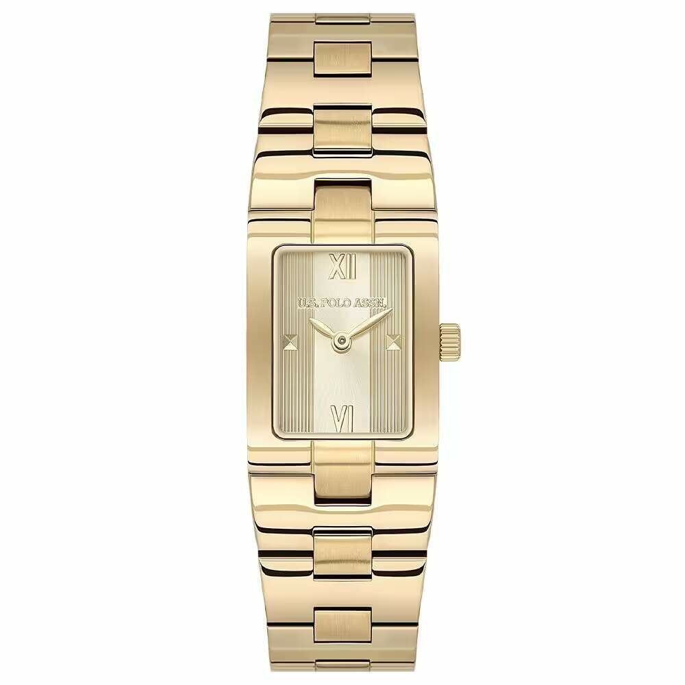 U.s. Polo Assn. USPA2155-04 Quartz Çelik Altın Rengi 20X33 Mm Kadın Kol Saati