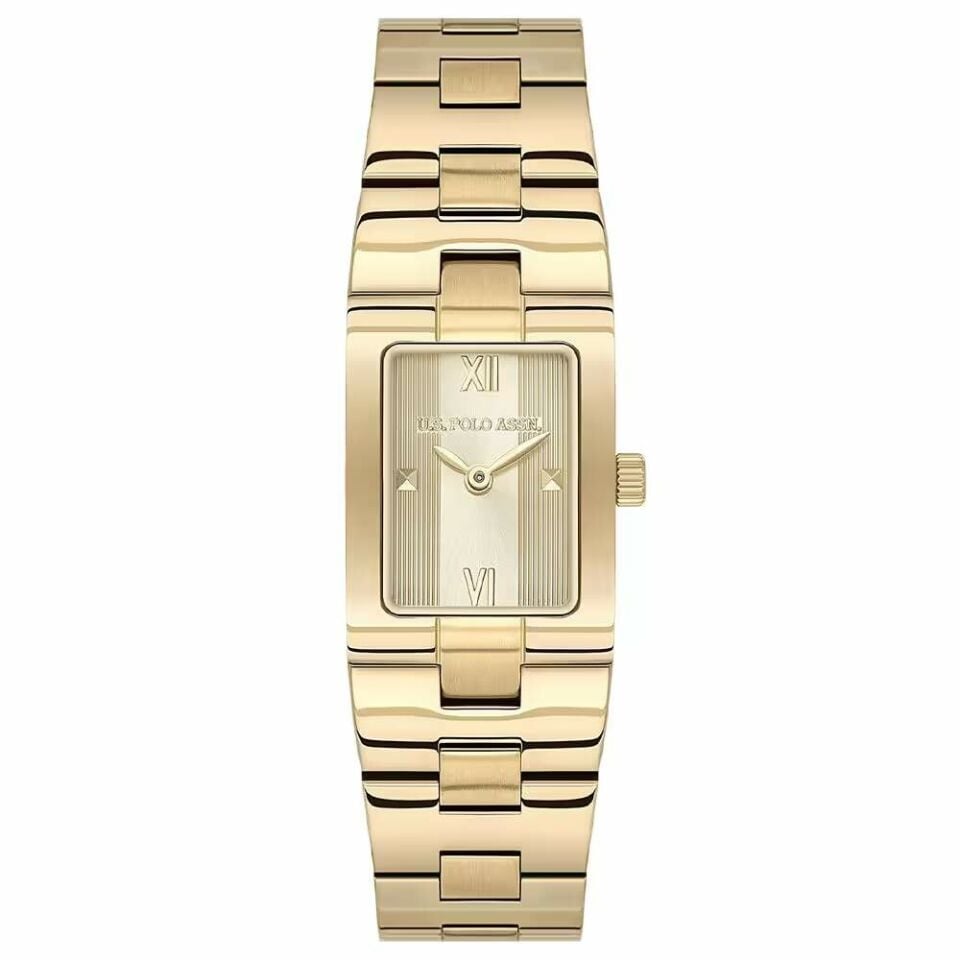 U.s. Polo Assn. USPA2155-04 Quartz Çelik Altın Rengi 20X33 Mm Kadın Kol Saati