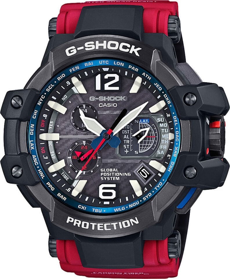 Casio Gpw-1000Rd-4Adr G-Shock Gps Özellikli Erkek Kol Saati