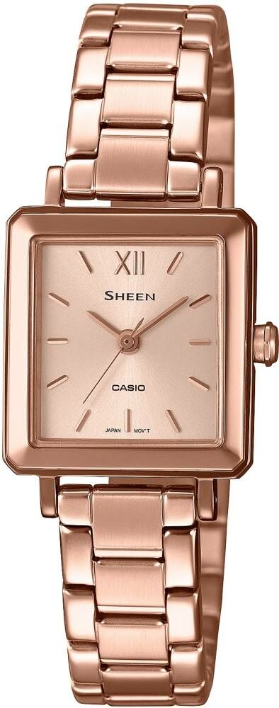 Casio She-4538Pg-4Audf Sheen Kadın Kol Saati